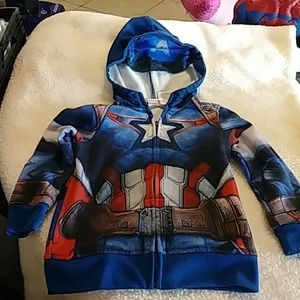 Toddler boys marvel avengers jacket